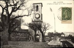 CPA Cannes L'Eglise du Suquet sur le Mont Chevalier
