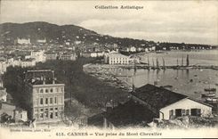 CPA Cannes Vue Prise du Mont Chevalier