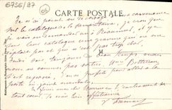 VINTAGE POSTCARD Cannes Monument Edouard VII the casino