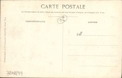 VINTAGE POSTCARD Cannes Panoramic View Taken of the Tower of the Mount Knight District of the English