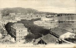 CPA Cannes Vue Generale Prise du Mont chevalier