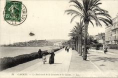 CPA Cannes Le Boulevard de la Croisette et le Casino