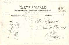 VINTAGE POSTCARD Cannes the Boulevard of the Small cross and the Casino