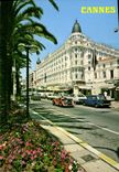 MODERN CARD Cannes the Small cross the Cariton Hotel