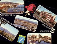 MODERN CARD Cannes Souvenir Of Cannes