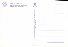 CPM Cannes La Promenade de la Croisette Dans le Fond le Suquet