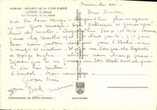 CPM Cannes La Croisette et la Plage