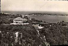 CPM Cannes Port en Arriere Plan la Croisette