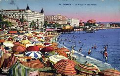 CPA Cannes La Plage et les Hotels
