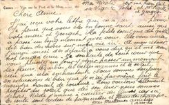 CPA Cannes Vue sur le port