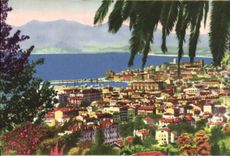 CPA Cannes Vue Generale Prise de la Californie