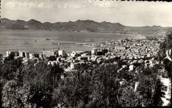 VINTAGE POSTCARD Cannes View Taken of Super Cannes
