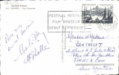 CPA Cannes Vue Generale