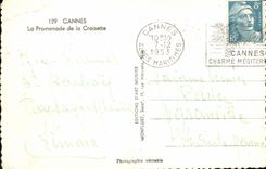CPA Cannes La Promenade de la Croisette
