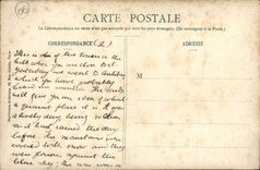 VINTAGE POSTCARD Cannes Tower of the cathedral