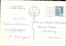 CPA Cannes Vue Generale