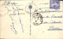 CPA Cannes Le Port Bateaux