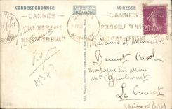 CPA Cannes Vue Generale