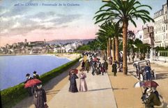 CPA Cannes Promenade de la Croisette