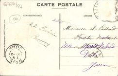 CPA Cannes La Plage et la Mont Chevalier Bateaux 