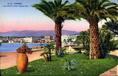 CPA Cannes Les Jardins Des Hesperides