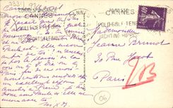 CPA Cannes Le marche aux fleurs 