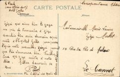 CPA Cannes La Statue de Lord Brougham