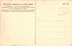 VINTAGE POSTCARD Cannes the Tower Of the Mount Knight