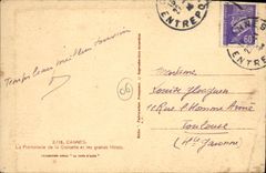 CPA Cannes La Promenade de la Croisette et les grands Hotels 