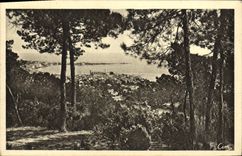 CPA Cannes Vue generale prise de la Croix des Gardes