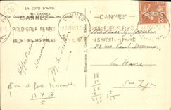 CPA Cannes Vue generale prise de la Croix des Gardes