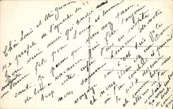 VINTAGE POSTCARD Cannes Seen of the new Gardens