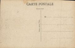 VINTAGE POSTCARD Cannes Walk of the Gone Small cross of Palm trees