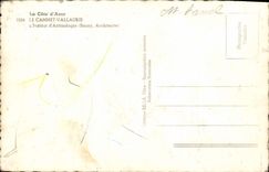 VINTAGE POSTCARD Cannet Vallauris Institute of Actinology