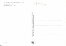 MODERN CARD Cape d' Ail Reflections of Cape d' Ail