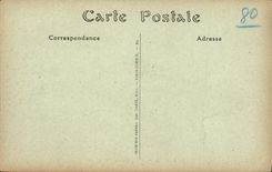 VINTAGE POSTCARD Cape d' Ail Seen from in the Airplane