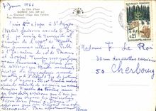 MODERN CARD Charming Gorbio Village in the arrear Mentonnais Country