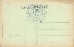 VINTAGE POSTCARD Surroundings of Menton Gorbio Ass Mule