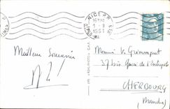 MODERN CARD Falls of the Wolf the large cascade