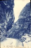 CPA Les Gorges du Loup La Route sous les Rochers 