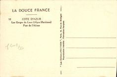 CPA Les Gorges du Loup Pont de l'Abime