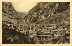 CPA Excursion des Gorges du Loup Pont du Loup Les Restaurants