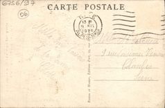 VINTAGE POSTCARD Falls of the Wolf the Jump of the Wolf petrifying Fountain