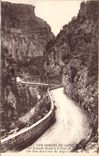 VINTAGE POSTCARD Falls of the Wolf the new road and the bridge of the pace