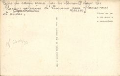 VINTAGE POSTCARD Falls of the Wolf the new road and the bridge of the pace