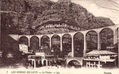 CPA Les Gorges du Loup Le Viaduc 