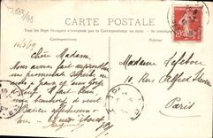 Catarata de la POSTAL de la VENDIMIA del St Arnoux de la cámara acorazada del lobo