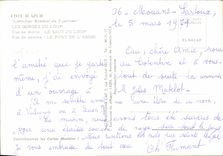 CPM Les Gorges du Loup Le pont de l'abime Le saut du loup