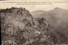 CPA Gourdon Excursion aux Gorges du Loup Chemin du Paradis 