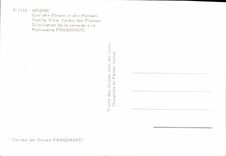POSTAL MODERNA perfumería grasa de Fragonard